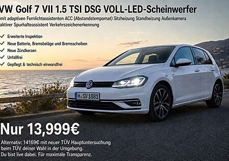 Volkswagen Golf VW Golf 7 VII MK7 1.5 TÜV TSI DSG BlueMotion