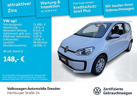 VW Up Volkswagen ! 1.0 MPI KLIMA DAB+ FREISPRECH