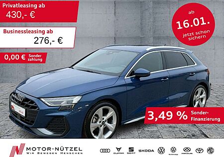 Audi A3 30 TFSI S-TR S-LINE LED+NAV+HuD+AHK