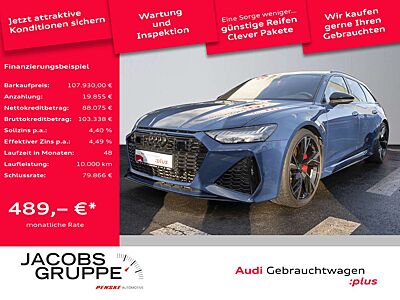 Audi RS6 Avant 4.0 TFSI quattro performance Sportabgas/AHK/B&O/HD Matrix/Op