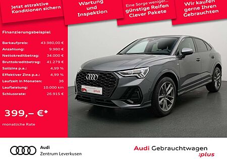 Audi Q3 Sportback 35 S line ACC AHK NAVI KAM SHZ