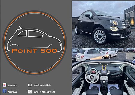 Fiat 500C STAR 25tkm LEDER RIESENAUSWAHL AN FIAT500