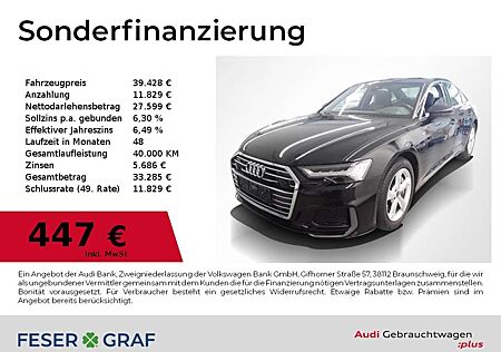 Audi A6 Lim 50 TFSI e S Line Ext HUD,HDMatrix,Leder,Navi,K