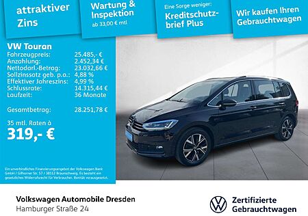 VW Touran Volkswagen Highline 2.0 TDI DSG LED AHK SIDE KAMERA
