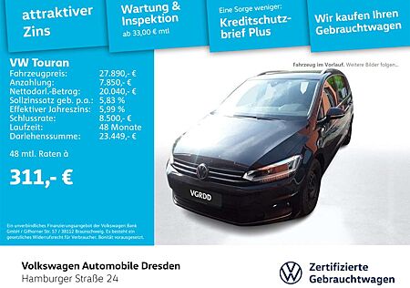 VW Touran Volkswagen Highline 2.0 TDI DSG LED AHK SIDE KAMERA