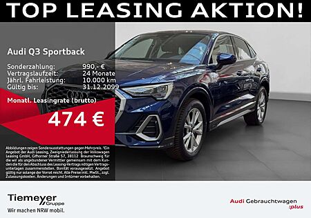 Audi Q3 35 TDI S LINE LM18 KAMERA eKLAPPE N