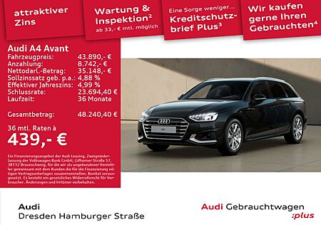 Audi A4 Advanced 35 TFSI 110(150) kW(PS) S tron