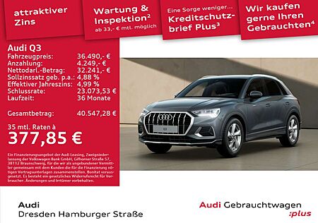 Audi Q3 35 TFSI advanced LED Navi S tronic