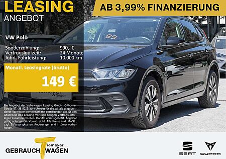 VW Polo Volkswagen 1.0 TSI MOVE NAVI LED VIRTUAL SITZHZ