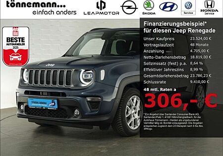 Jeep Renegade LIMITED MHEV DCT+NAVI+RÜCKFAHRKAMERA+PANORAMASCHIE