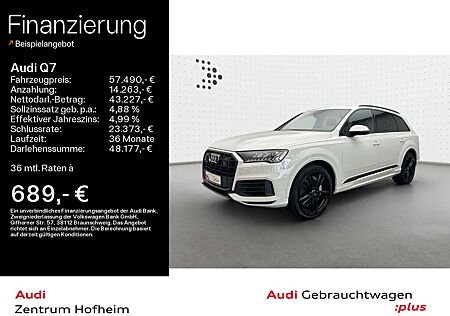 Audi Q7 55 TFSIe qu S line tip*Air*B&O*Pano*Matrix*Vi