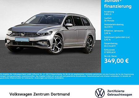 VW Passat Variant Volkswagen 2.0 R-LINE LEDER STANDHZ AHK LM18