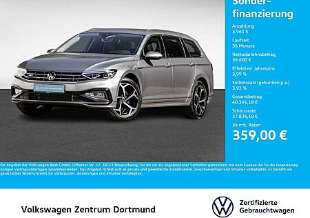 VW Passat Variant Volkswagen 2.0 R-LINE LEDER STANDHZ AHK LM18