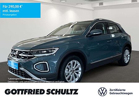 VW T-Roc Volkswagen 1.5 l TSI DSG Style ACC IQ.DRIVE Navi Leichtmetall