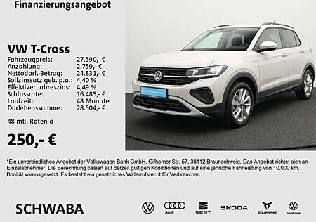 VW T-Cross Volkswagen Life 1.5 TSI DSG LED*VIRTUAL*AHK*KAM*17"