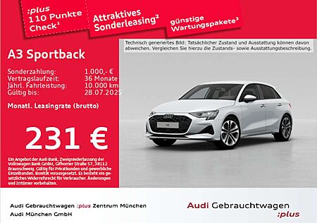 Audi A3 35 TFSI S tronic advanced AHK/HuD/S