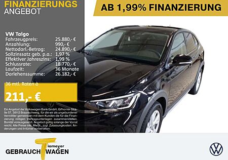 VW Taigo Volkswagen 1.0 TSI DSG LIFE PANO KAMERA PRIVACY APP-C