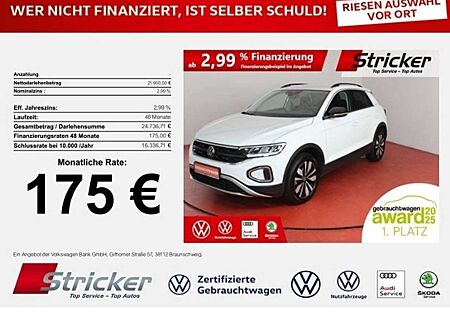 VW T-Roc Volkswagen Goal 1.0 TSI 175,-ohne Anzahlung Navi Sitzheizung