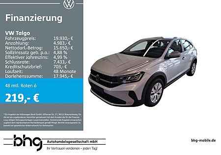 VW Taigo Volkswagen 1.0 TSI OPF