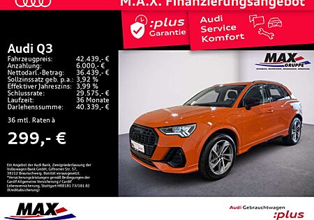 Audi Q3 45 TFSI e S LINE S TRONIC LED+AHK+NAVI+OPTIK+