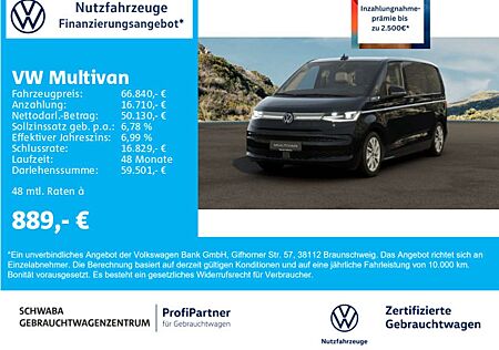 VW T7 Multivan Volkswagen Style 2,0 TSI DSG *5-Jahre-Garantie*