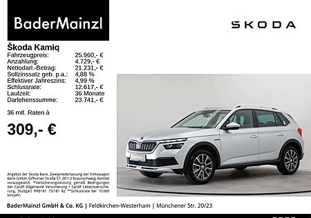 Skoda Kamiq 1.5 TSI DSG Kamera AHK Virtual AHK LED