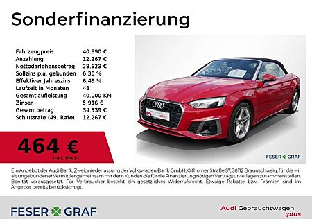 Audi A5 Cabriolet 40 TFSI S tronic S Line Navi,Leder,Matri