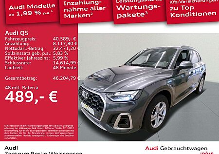 Audi Q5 40 TDI S-TRO*QUA*S-LINE*LED*360*B&O*ACC*NAVI*