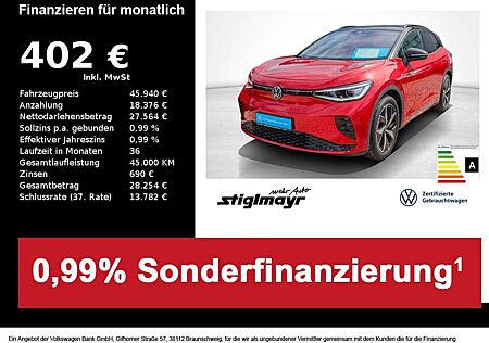 VW ID.4 Volkswagen GTX 4Motion 82 kWh +Wärmepumpe+Head-Up+AHK+