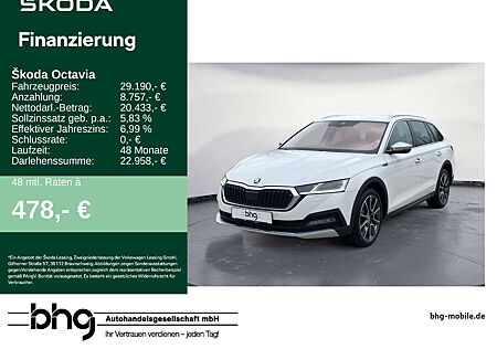 Skoda Octavia Combi 2.0 TDI DSG Scout 4x4