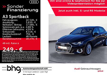 Audi A3 40 TFSIe S-tronic Virtual Navi APS