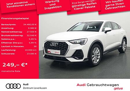 Audi Q3 Sportback 35 TDI VIRT KAM SHZ LED AHK NAVI