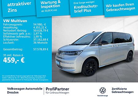 VW T7 Multivan Volkswagen Style IQ-LED NAV AHZV HEAD-UP 1,99%