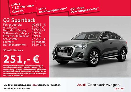 Audi Q3 35 TFSI S tronic S line ACC/AHK/Vir