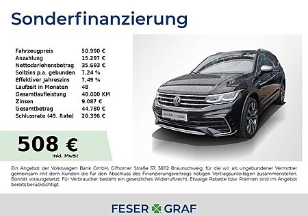 VW Tiguan Allspace Volkswagen R-Line 2.0 TDI 4M DSG AHK Navi