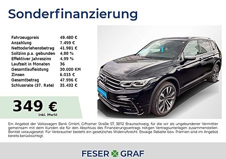 VW Tiguan Allspace Volkswagen R-Line 2.0 TDI 4M DSG AHK Navi
