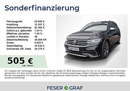 VW Tiguan Allspace Volkswagen R-Line 2.0 TDI 4M DSG AHK Navi