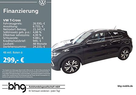 VW T-Cross Volkswagen 1.0 TSI OPF DSG Style