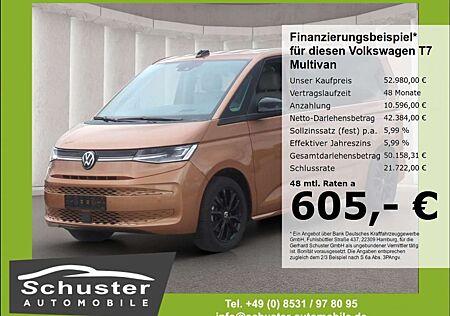 VW T7 Multivan Volkswagen Life TDI*DSG AHK IQ-LED HeadUp Leder