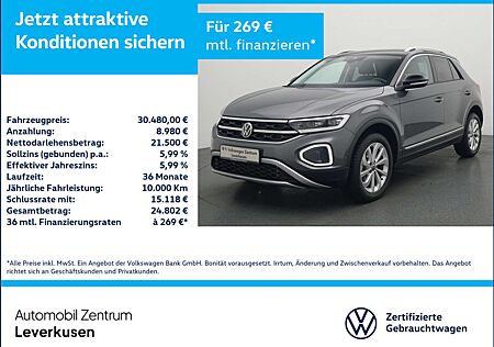 VW T-Roc Volkswagen TSI ACC NAVI AHK LED