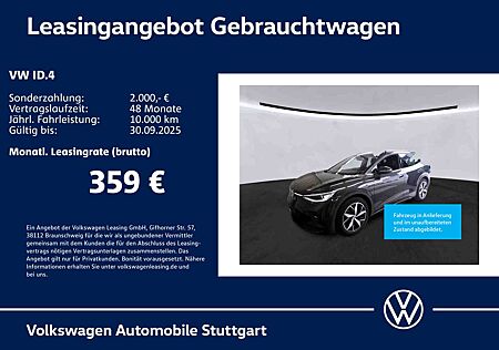 VW ID.4 Volkswagen GTX Navi AHK Kamera P-Dach Standheizung