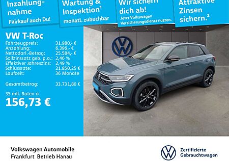 VW T-Roc gebraucht kaufen VW T-Roc Volkswagen 2.0 TDI DSG Style Navi LEDPlus DAB+ FrontA