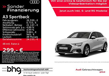 Audi A3 30 TFSI S-tronic AHK Virtual Navi