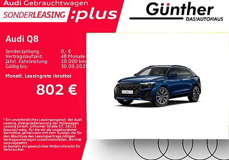 Audi Q8 55 TFSI S LINE+WINTERRÄDER+LUFTFEDERUNG+AHK+