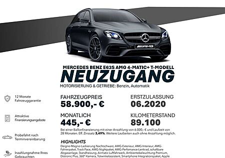 Mercedes-Benz E 63 AMG S/4MATIC/360°/SHZ/AIRM/DISTRO+/PERFO