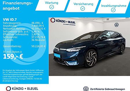 VW ID.7 Volkswagen Pro 286PS NAV*360°KAM*WÄRMEPUMPE*CARPLAY
