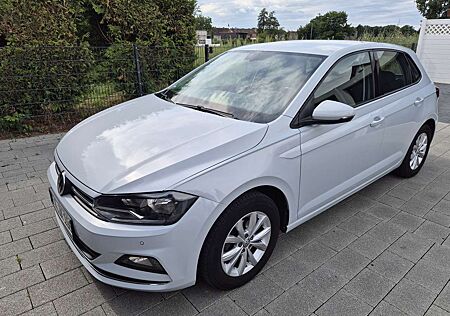 VW Polo Volkswagen VI 1.0 TSI Highline DSG-NAVI-SilverWhite met.