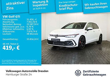 VW Golf GTI Volkswagen Golf VIII GTI 2.0 TSI DSG IQ Navi DCC Kamera