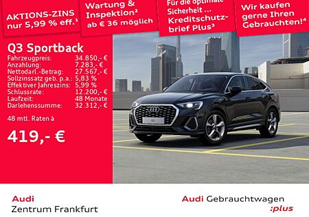 Audi Q3 35 TDI S tronic S line LED VC Leder
