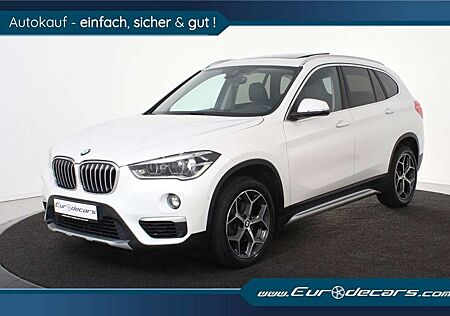 BMW X1 sDrive18i *1.Hand*T-Leder*Navi*HUD*Pano.*